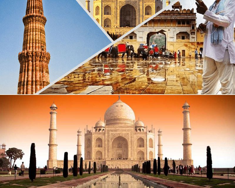 Delhi Sightseeing Tourist Destinations The Golden Triangle India