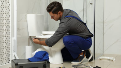 toilet repair Image